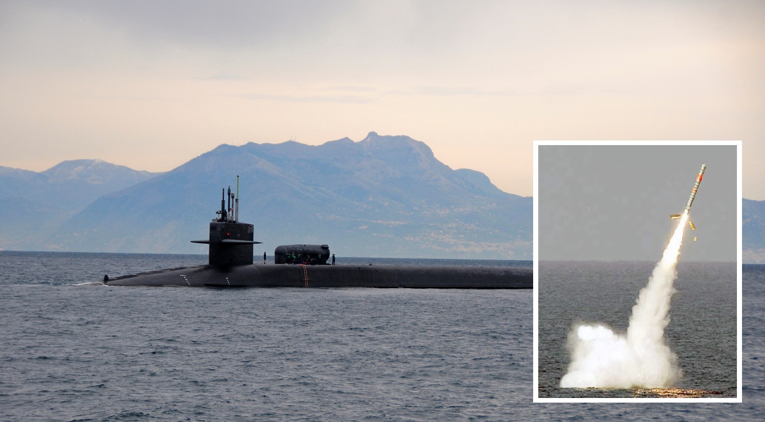 La Marina estadounidense envía a Oriente Próximo el submarino de propulsión nuclear USS Florida, que puede transportar 154 misiles de crucero Tomahawk. La Marina estadounidense envía a Oriente Próximo el submarino de propulsión nuclear USS Florida, que puede transportar 154 misiles de crucero Tomahawk.