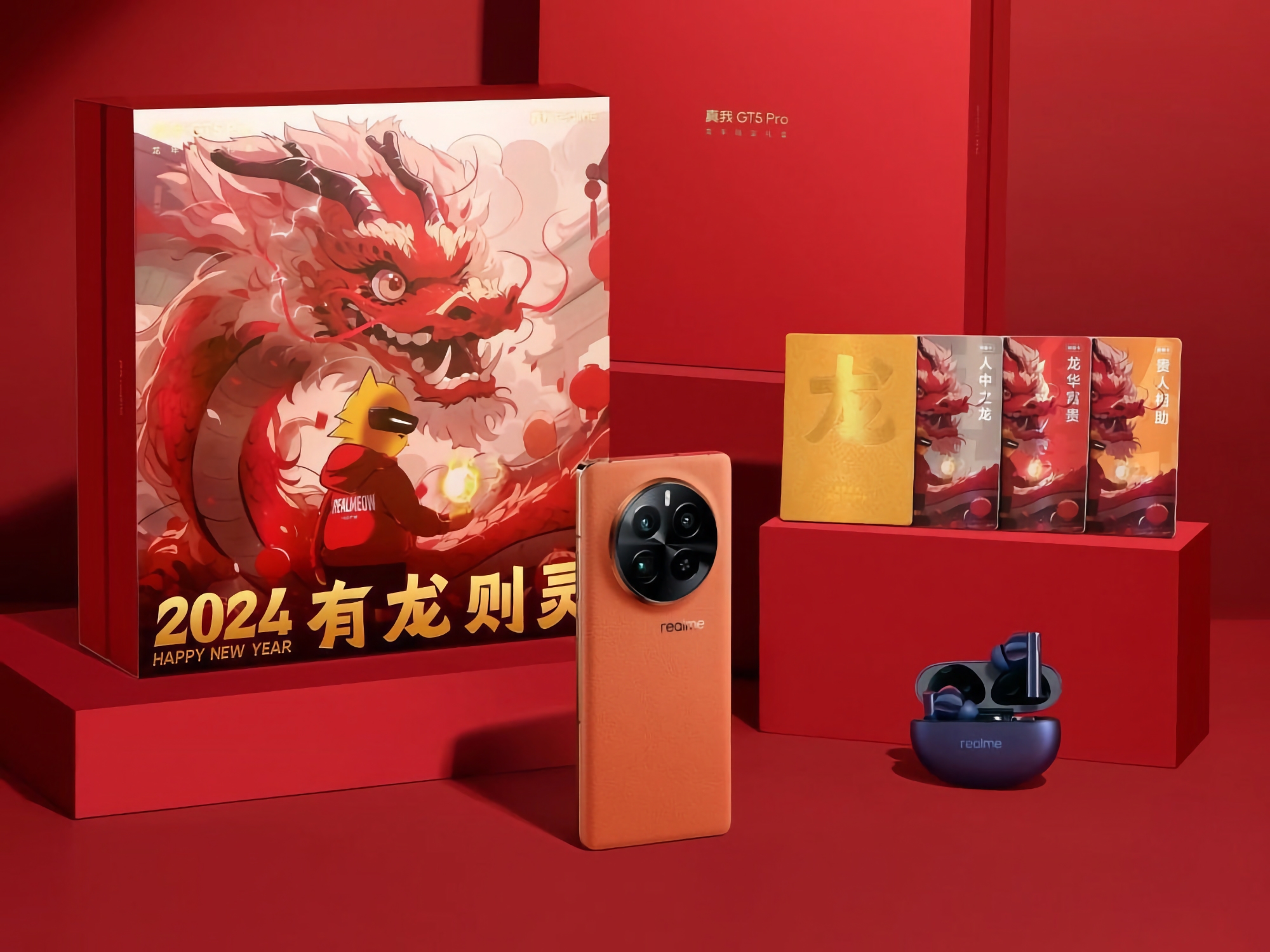 El realme GT 5 Pro ha recibido una versión especial en honor al Año del Dragón El realme GT 5 Pro ha recibido una versión especial en honor al Año del Dragón