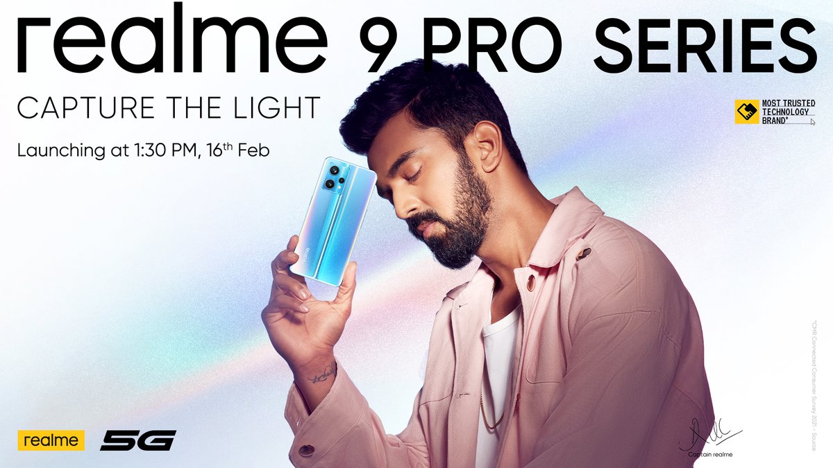Oficial: los teléfonos inteligentes Realme 9 Pro se presentarán el 16 de febrero Oficial: los teléfonos inteligentes Realme 9 Pro se presentarán el 16 de febrero