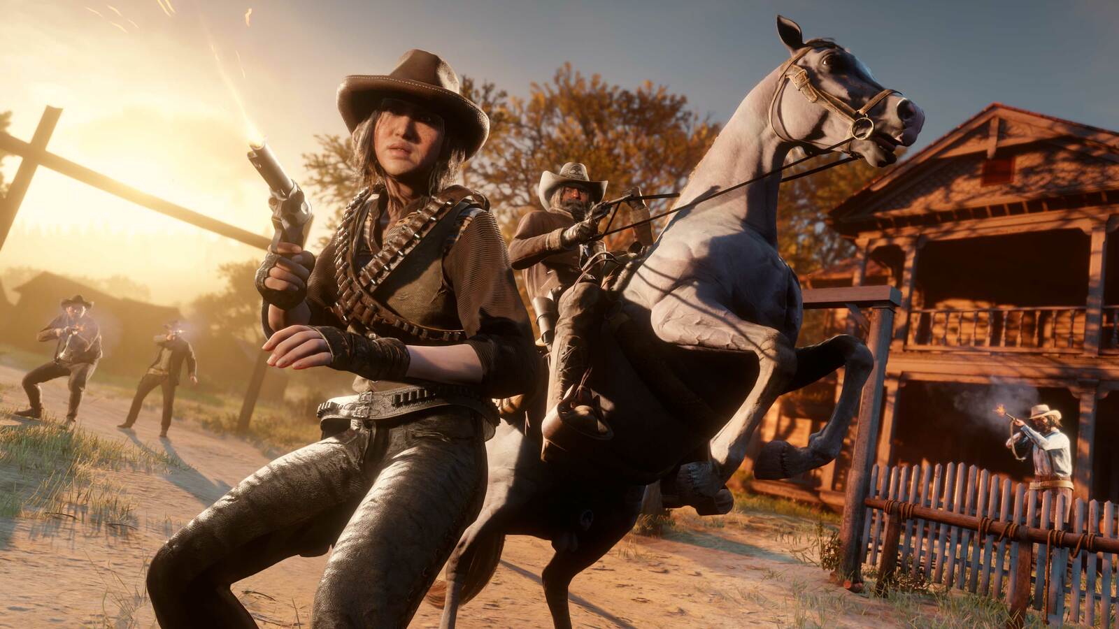 Los fanáticos celebraron un funeral en el juego para Red Dead Online