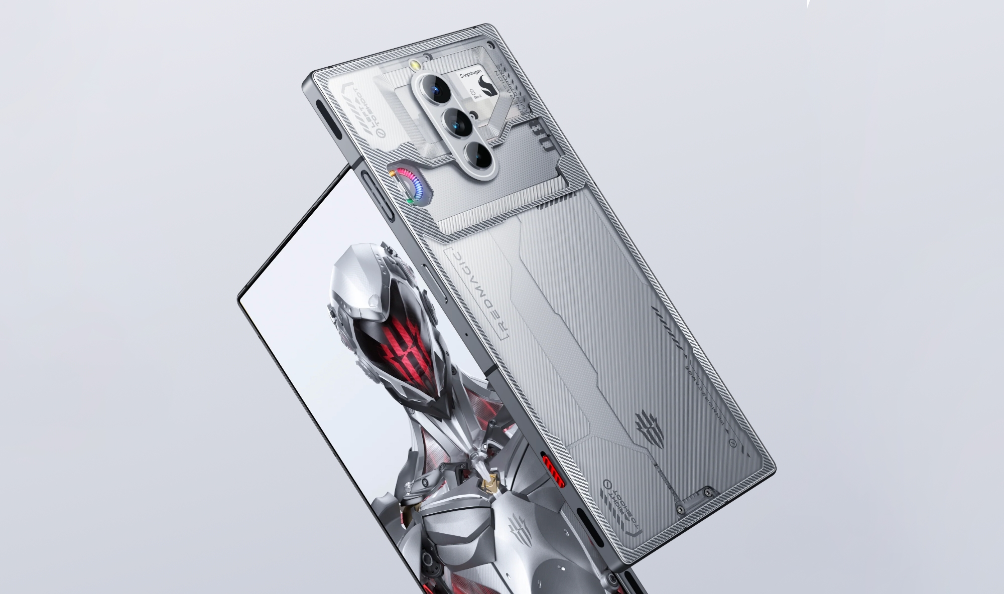 Red Magic 8 Pro Titanium Edition con iluminación RGB, 16 GB de RAM y 512 GB de disco hace su debut mundial Red Magic 8 Pro Titanium Edition con iluminación RGB, 16 GB de RAM y 512 GB de disco hace su debut mundial