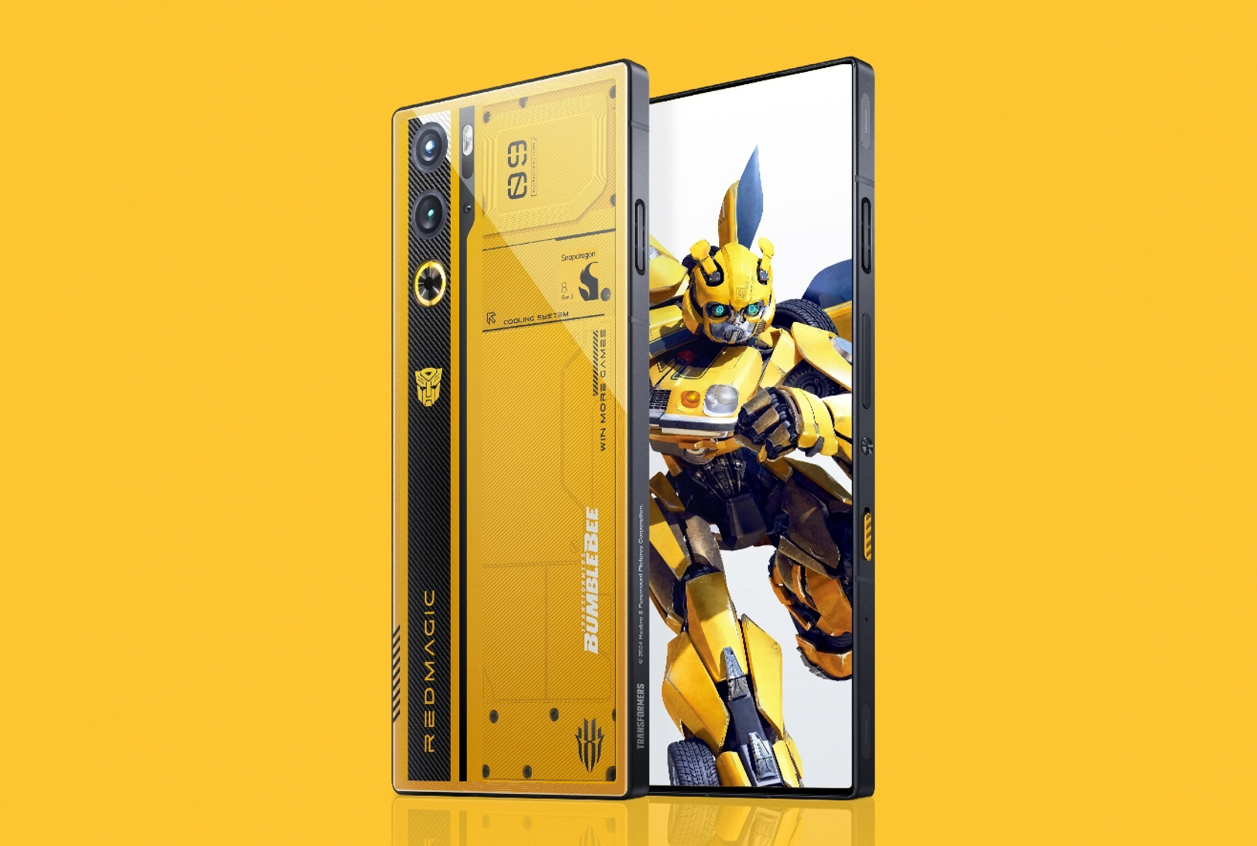 nubia ha presentado el Red Magic 9 Pro+ Bumblebee Transformers Edition con accesorios temáticos y embalaje de regalo nubia ha presentado el Red Magic 9 Pro+ Bumblebee Transformers Edition con accesorios temáticos y embalaje de regalo