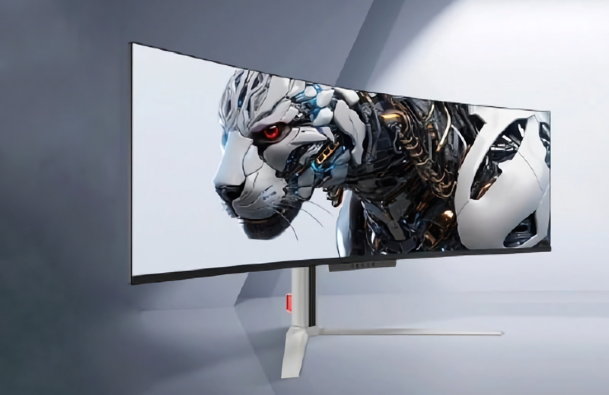 Reino Mágico Rojo: Monitor curvo de 49 pulgadas con panel QD-OLED de 240 Hz