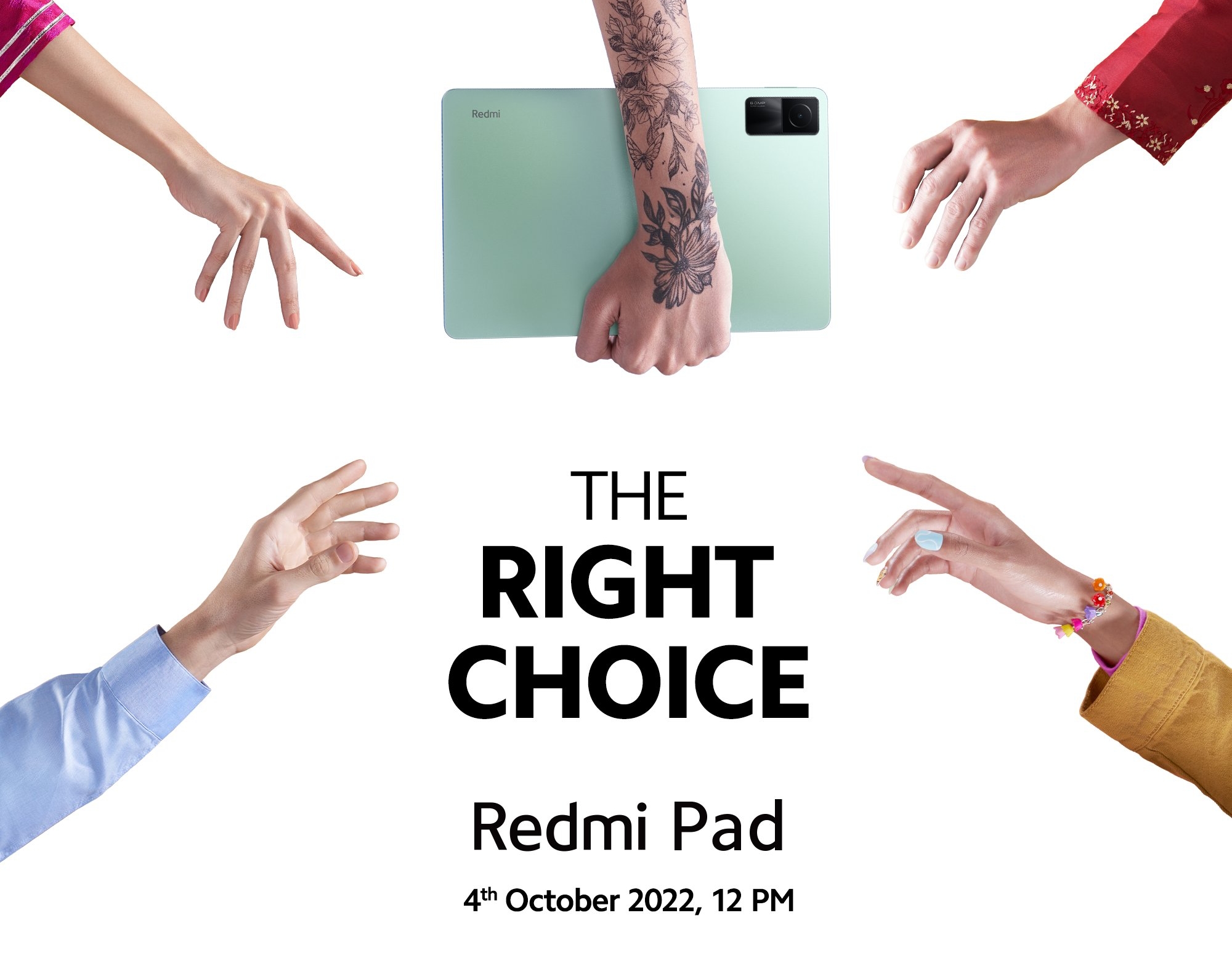 Confirmado: El Redmi Pad con chip MediaTek, pantalla de 11 pulgadas y batería de 8000 mAh se presentará el 4 de octubre Confirmado: El Redmi Pad con chip MediaTek, pantalla de 11 pulgadas y batería de 8000 mAh se presentará el 4 de octubre