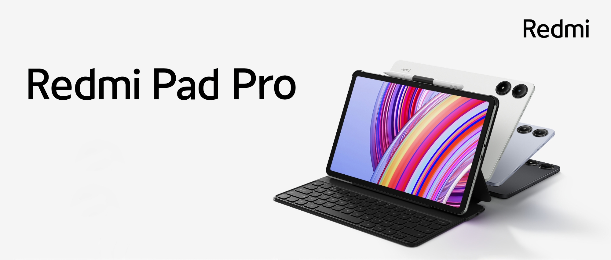 Redmi Pad Pro: pantalla LCD de 120 Hz, chip Snapdragon 7s Gen 2, batería de 10.000 mAh con carga de 33 W y protección IP52 por 207 €.