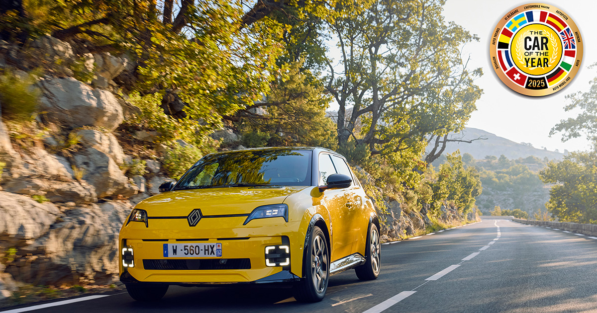 Acelerando hacia el futuro: El Renault 5 E-Tech, Coche del Año 2025 El Renault 5 E-Tech Eléctrico, Coche del Año 2025
