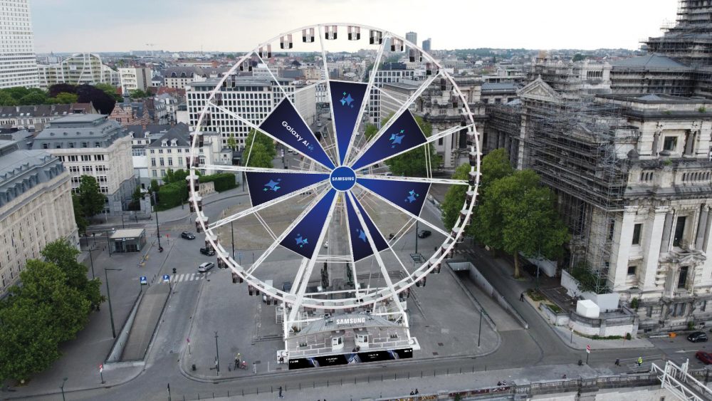 Samsung apoya visitas guiadas en Bruselas: únete a un emocionante tour ¡Samsung organiza viajes gratuitos a la noria en Bruselas!