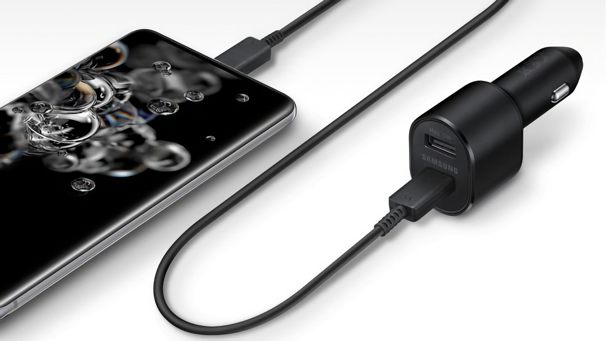 Samsung Super Fast Dual Car Charger con dos puertos USB y hasta 45W de potencia en oferta en Amazon por 29€ (25% de descuento). Samsung Super Fast Dual Car Charger con dos puertos USB y hasta 45W de potencia en oferta en Amazon por 29€ (25% de descuento).