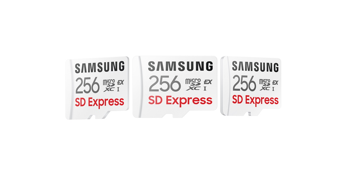 Samsung ha anunciado una tarjeta microSD SD Express de 256 GB con una velocidad de lectura de 800 MB/segundo Samsung ha anunciado una tarjeta microSD SD Express de 256 GB con una velocidad de lectura de 800 MB/segundo