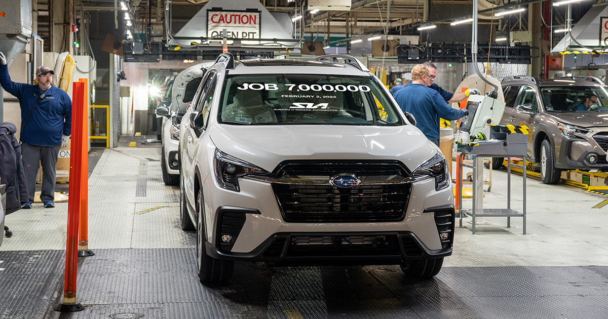 Despedida a una leyenda: Fin de la producción del Subaru Ascent Limited en Indiana Subaru Ascent Limited: De la línea de montaje de Lafayette a nuevos horizontes