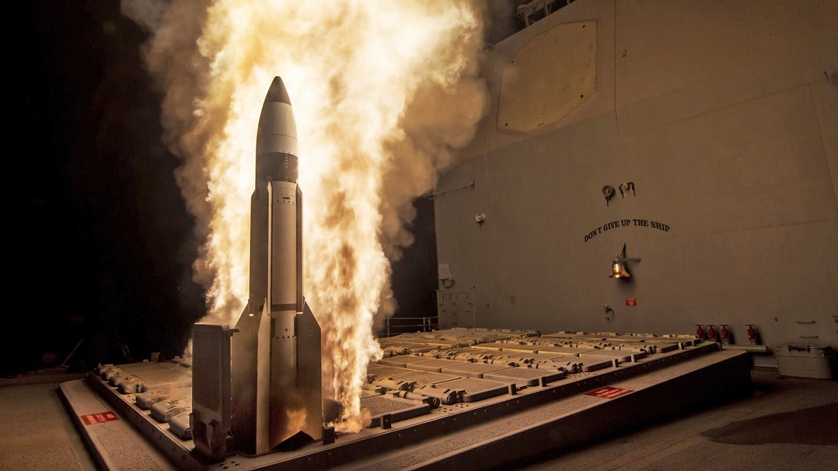 EE.UU. realizará en Guam la primera prueba del sistema de combate Aegis y de los interceptores de misiles SM-3 Block IIA para defenderse de misiles balísticos, de crucero e hipersónicos. EE.UU. realizará en Guam la primera prueba del sistema de combate Aegis y de los interceptores de misiles SM-3 Block IIA para defenderse de misiles balísticos, de crucero e hipersónicos.