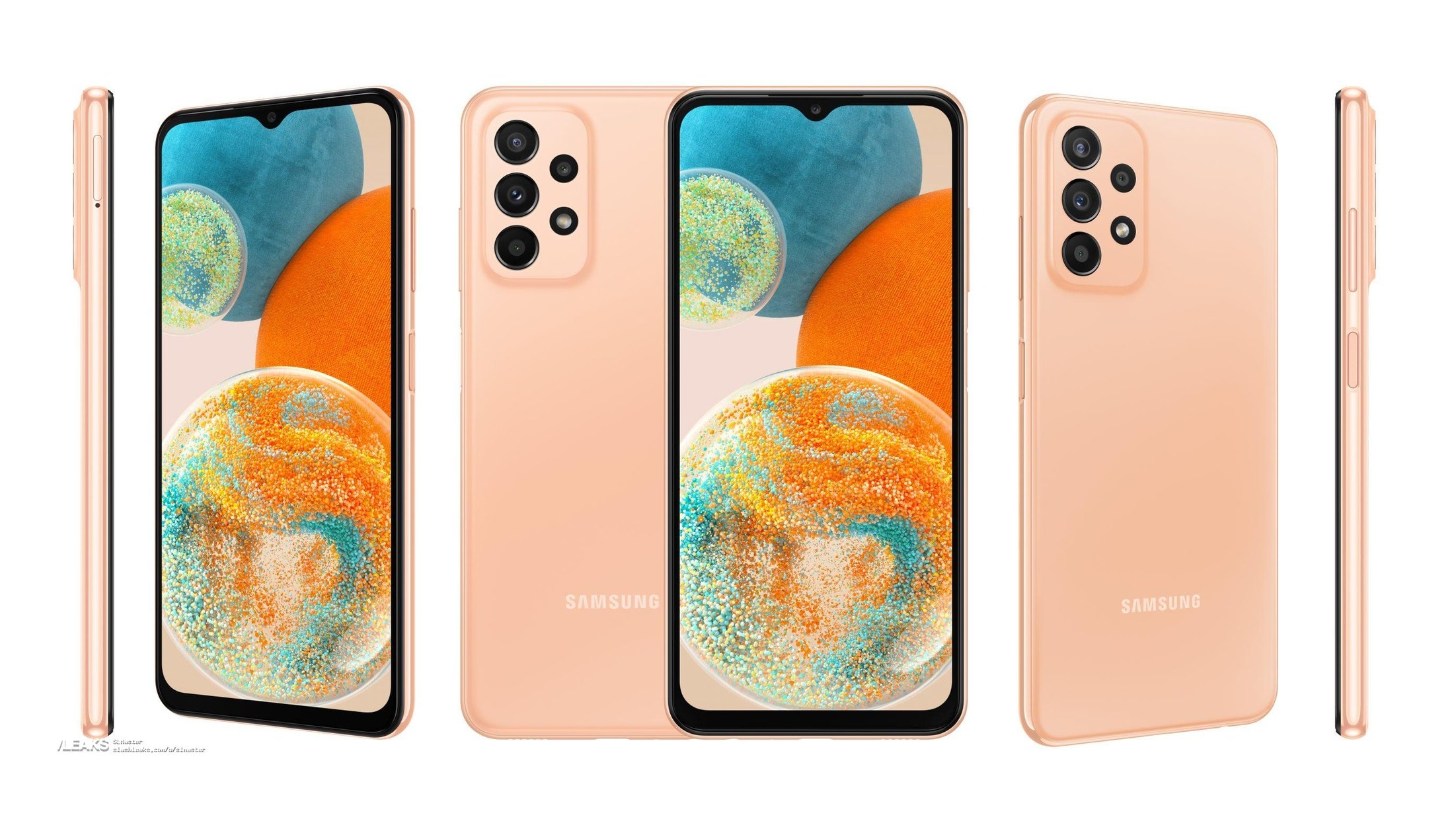 Pantalla de 6,6 pulgadas, chip Snapdragon 695 y precio inferior a 300 euros: aparecen en Internet renders y detalles del smartphone Galaxy A23 5G Pantalla de 6,6 pulgadas, chip Snapdragon 695 y precio inferior a 300 euros: aparecen en Internet renders y detalles del smartphone Galaxy A23 5G