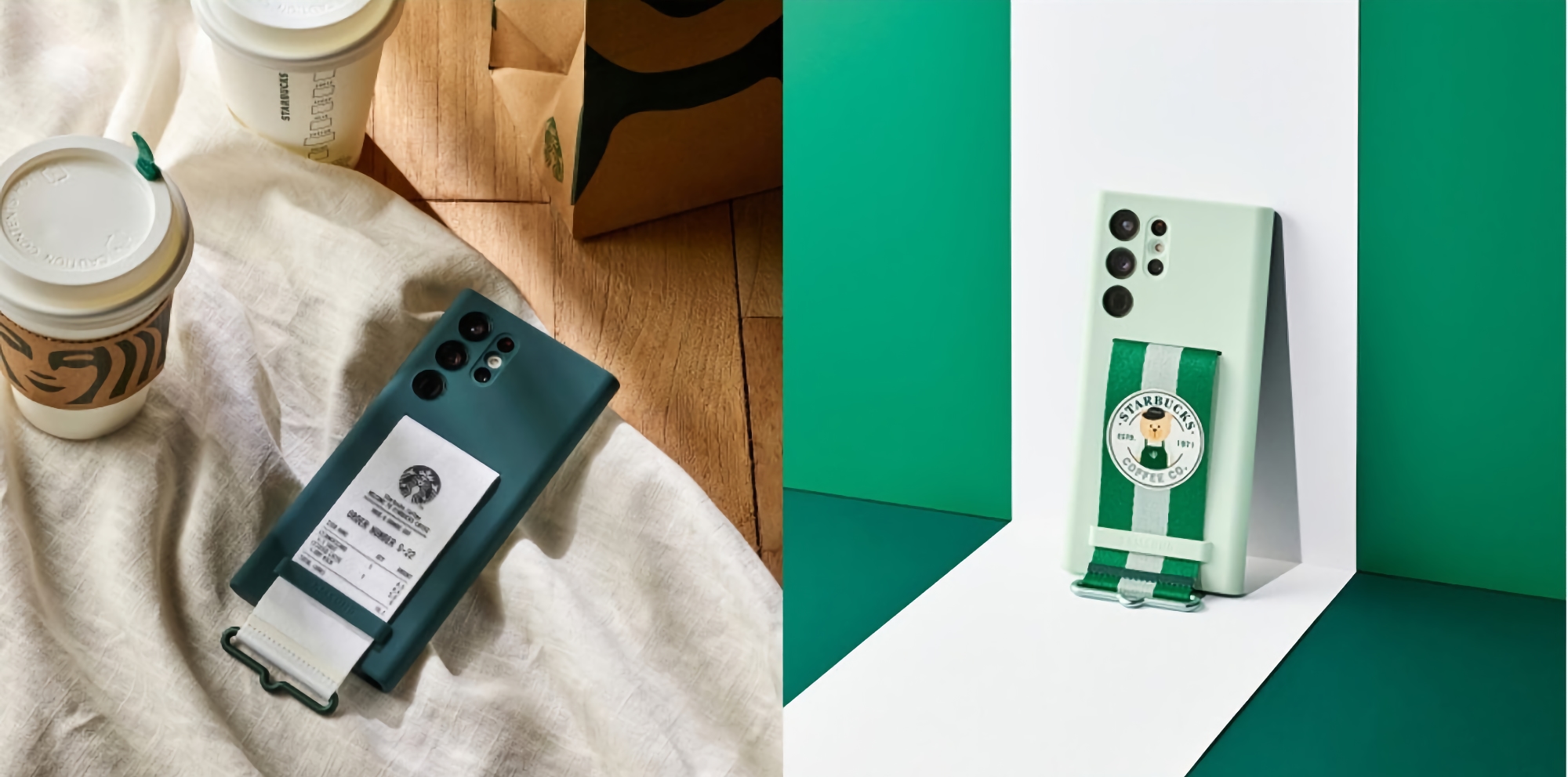 Starbucks y Samsung lanzan fundas para teléfonos inteligentes Galaxy S22 y Galaxy Buds 2 de edición especial