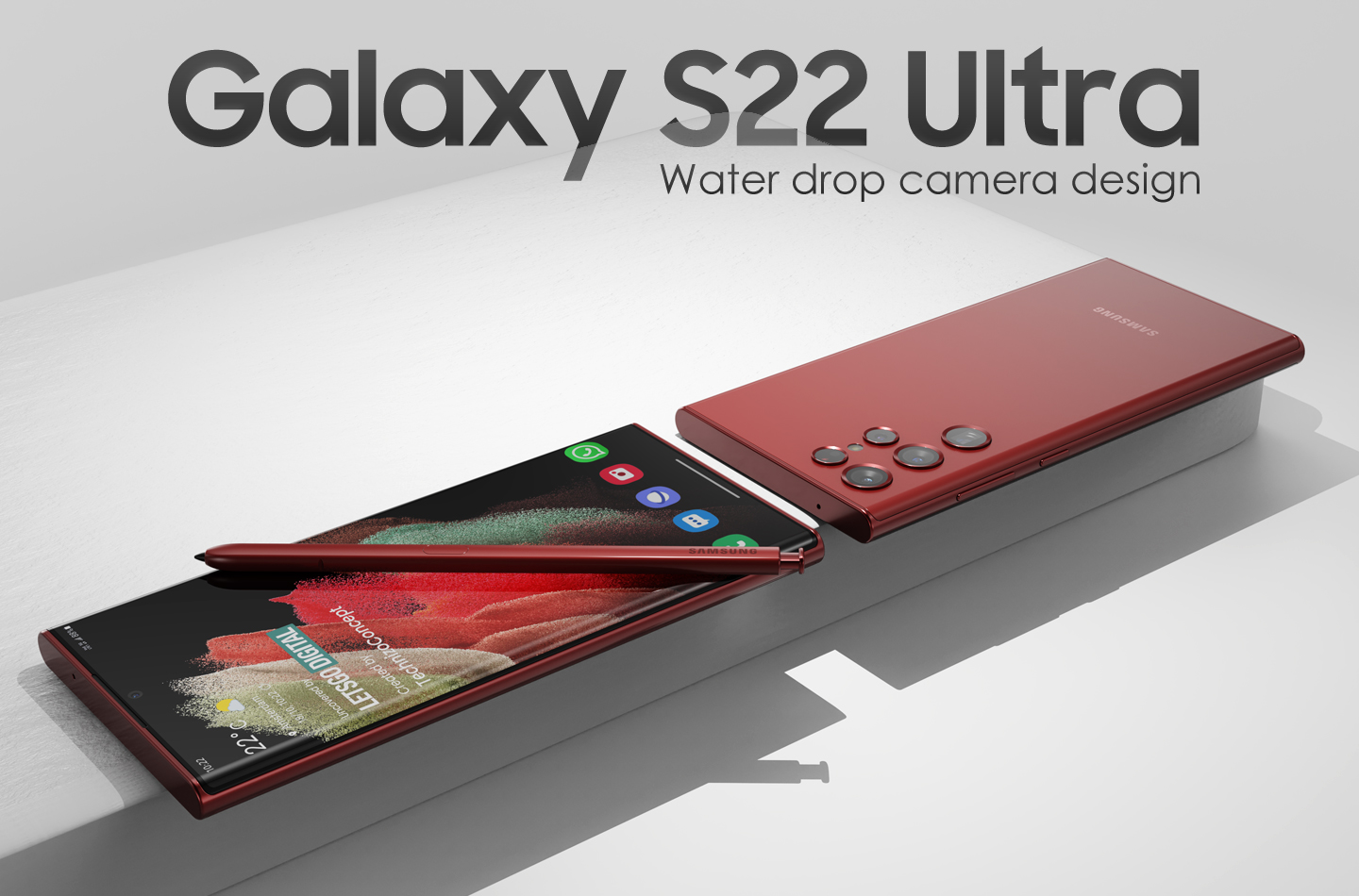 Han aparecido en Internet imágenes de la versión final del buque insignia de Samsung, el Galaxy S22 Ultra Han aparecido en Internet imágenes de la versión final del buque insignia de Samsung, el Galaxy S22 Ultra