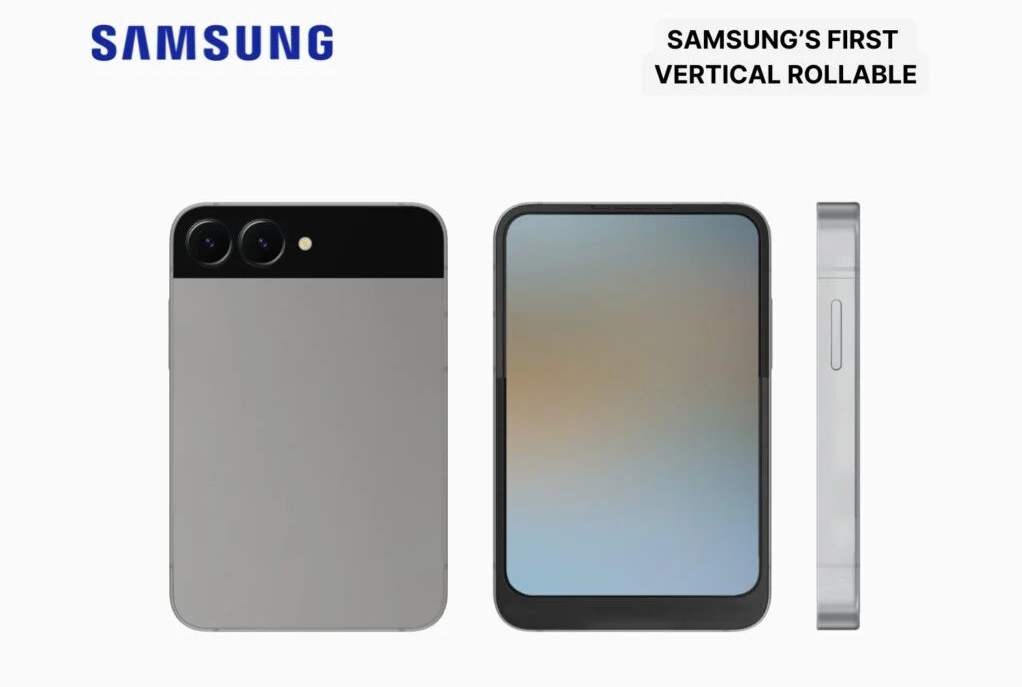 Smartphones de nueva generación: Samsung prueba pantalla vertical flexible Samsung se vuelve vertical: nuevo teléfono con pantalla flexible