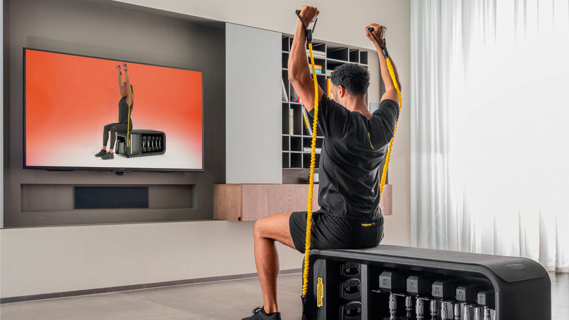 Los nuevos televisores Samsung incorporan la aplicación Technogym para entrenar en casa Los nuevos televisores Samsung incorporan la aplicación Technogym para entrenar en casa