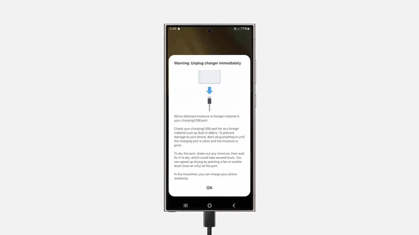 ¿Aviso de humedad en el smartphone Galaxy? El nuevo vídeo de Samsung tiene la solución ¿Aviso de humedad en el smartphone Galaxy? El nuevo vídeo de Samsung tiene la solución
