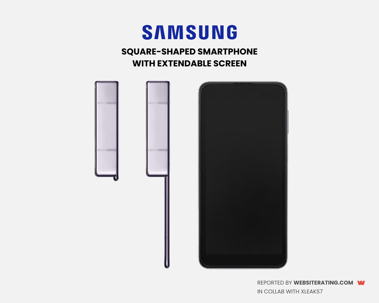 Samsung ha patentado un smartphone cuadrado con pantalla retráctil Samsung ha patentado un smartphone cuadrado con pantalla retráctil