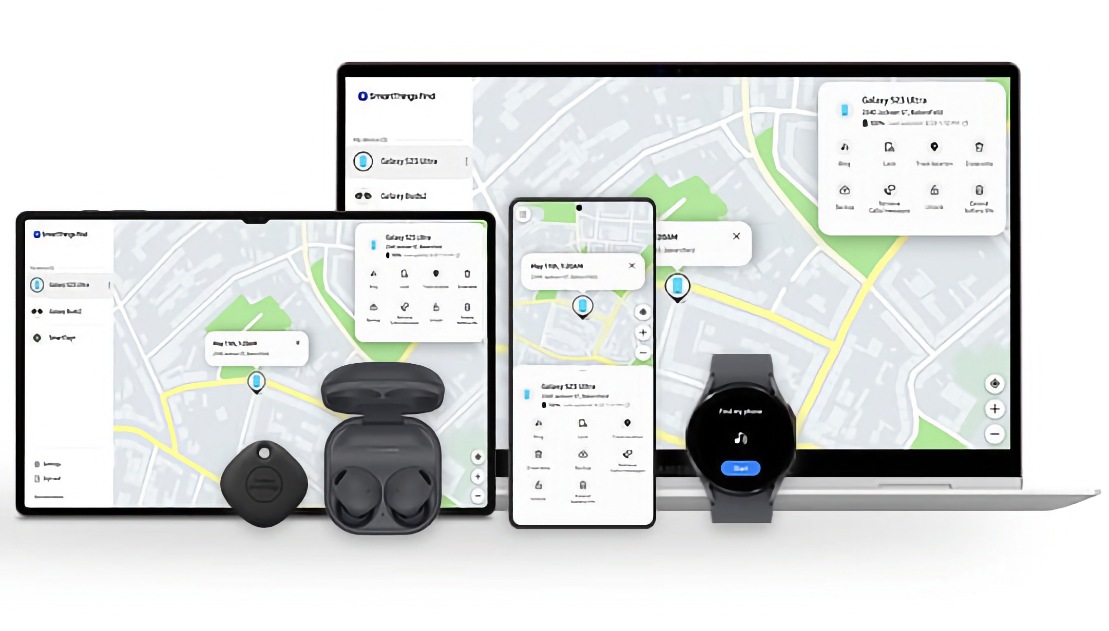 One UI 6.1 presenta Samsung Find, una aplicación que te permite rastrear tus dispositivos y los de tus familiares. One UI 6.1 presenta Samsung Find, una aplicación que te permite rastrear tus dispositivos y los de tus familiares.