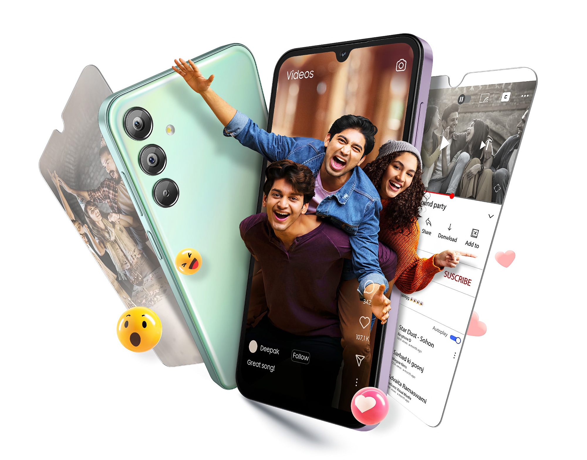 Samsung Galaxy F15 5G: pantalla AMOLED de 90 Hz, chip Dimensity 6100+, batería de 6000 mAh y 5 años de actualizaciones Samsung Galaxy F15 5G: pantalla AMOLED de 90 Hz, chip Dimensity 6100+, batería de 6000 mAh y 5 años de actualizaciones
