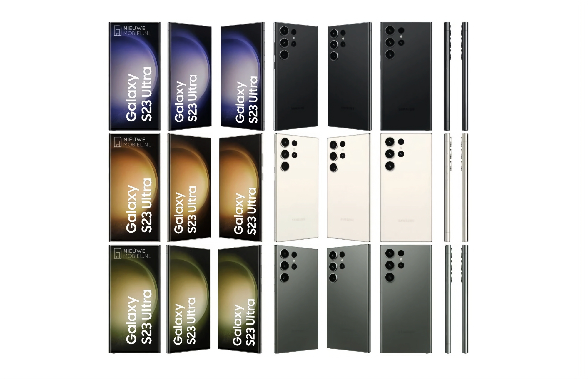 Cambios mínimos: Samsung Galaxy S23 Ultra apareció en los renders oficiales Cambios mínimos: Samsung Galaxy S23 Ultra apareció en los renders oficiales