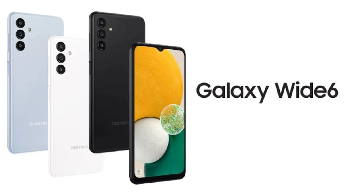Samsung Galaxy Wide 6: chip Dimensity 700 del modelo del año pasado, pantalla de 90 Hz, 5G y cámara de 50 MP por 250 dólares Samsung Galaxy Wide 6: chip Dimensity 700 del modelo del año pasado, pantalla de 90 Hz, 5G y cámara de 50 MP por 250 dólares