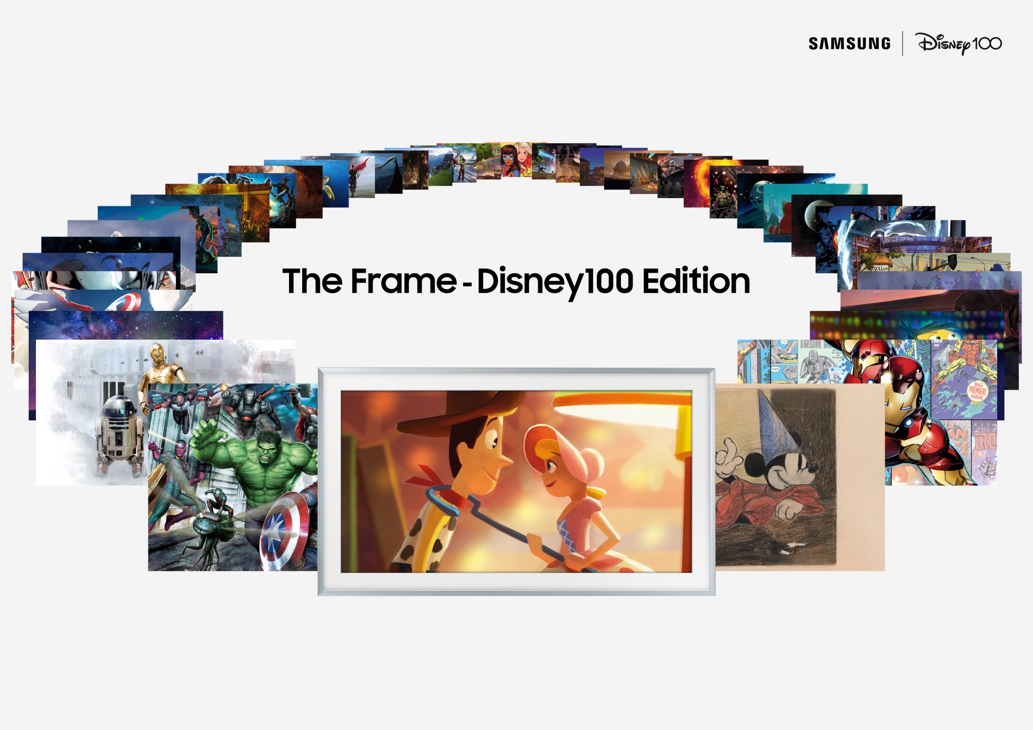 Samsung recupera el televisor The Frame TV Disney 100 Edition con pantallas de 55, 65 y 75 pulgadas Samsung recupera el televisor The Frame TV Disney 100 Edition con pantallas de 55, 65 y 75 pulgadas