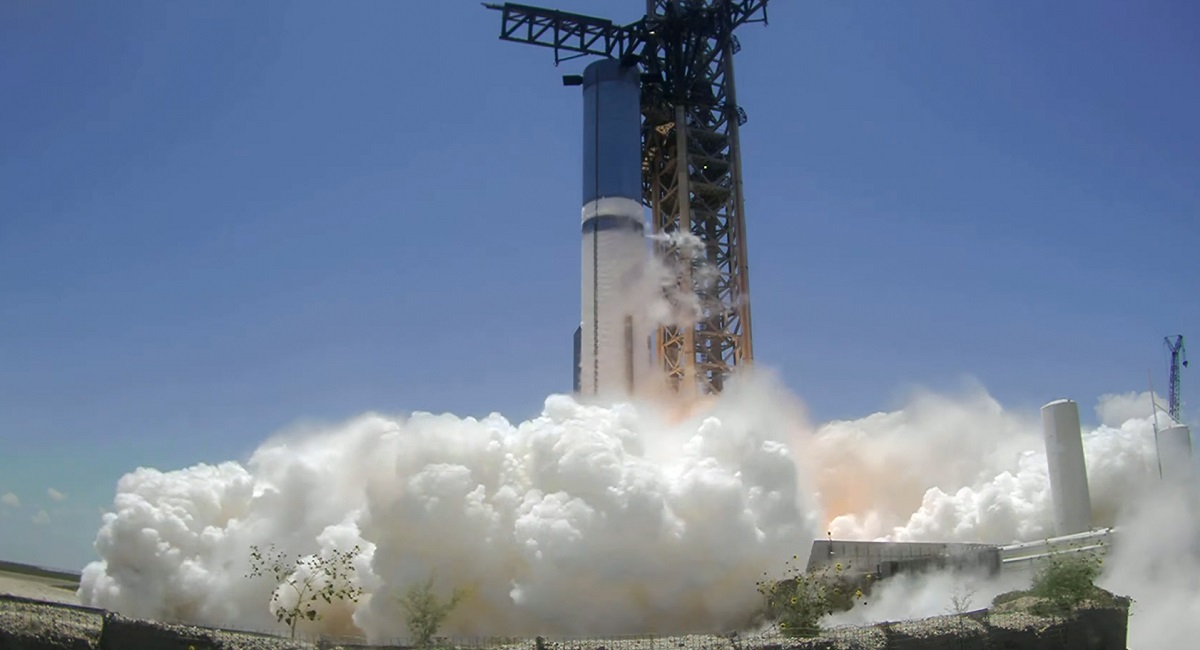 SpaceX no probó precisamente un cohete Super Heavy con 33 motores Raptor 2: la prueba de disparo duró la mitad de lo previsto SpaceX no probó precisamente un cohete Super Heavy con 33 motores Raptor 2: la prueba de disparo duró la mitad de lo previsto