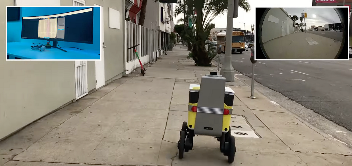 Un robot mensajero ayudó a la policía a detener a dos residentes de Los Ángeles que intentaron secuestrarlo, pero ahora la empresa podría tener problemas Un robot mensajero ayudó a la policía a detener a dos residentes de Los Ángeles que intentaron secuestrarlo, pero ahora la empresa podría tener problemas