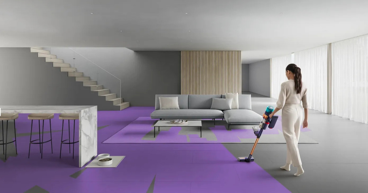 Dyson presenta AR: CleanTrace mostrará dónde ha estado limpiando el propietario