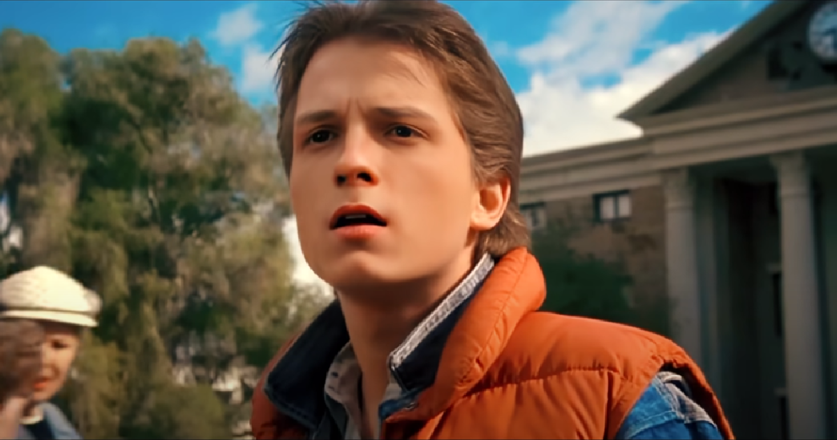 Mira a Tom Holland como McFly y a unos envejecidos Lloyd y J Fox en el tráiler de Regreso al Futuro 4 que hizo estallar internet Mira a Tom Holland como McFly y a unos envejecidos Lloyd y J Fox en el tráiler de Regreso al Futuro 4 que hizo estallar internet