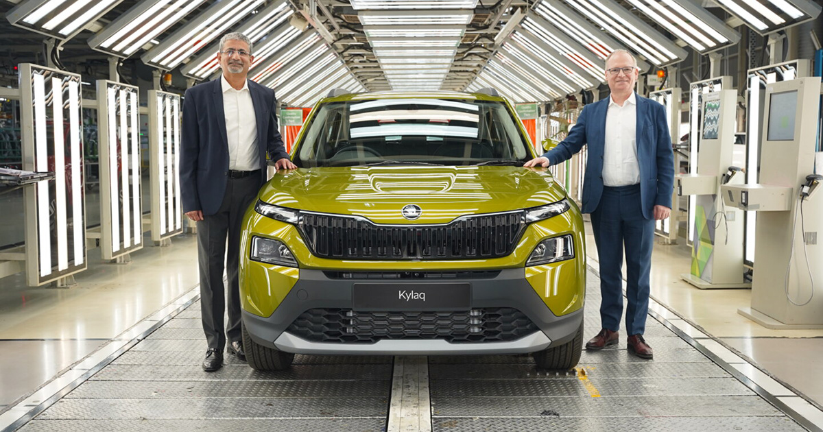 Škoda Auto inicia la producción del nuevo modelo Kylaq en su planta de Pune Comienza la producción en serie del Skoda Kylaq en la India: un nuevo hito para el gigante checo del automóvil