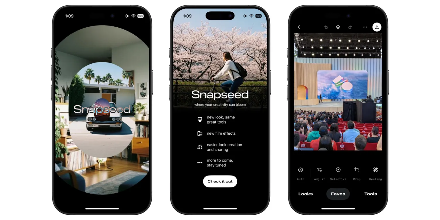 Snapseed está de vuelta: nueva versión 3.0 ya disponible en iPhone