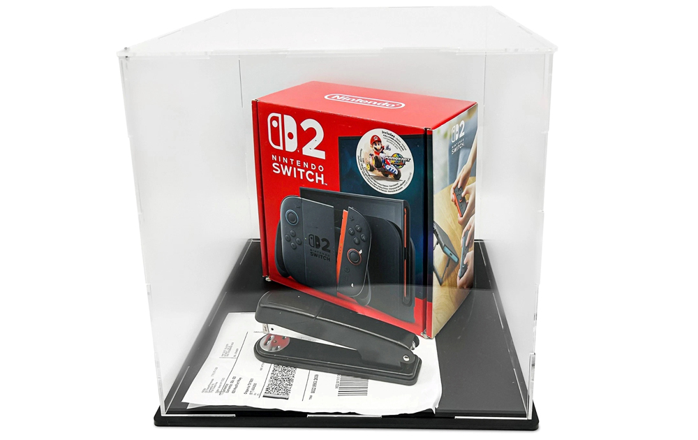 Capas de historia: Switch 2 dañada será subastada para caridad