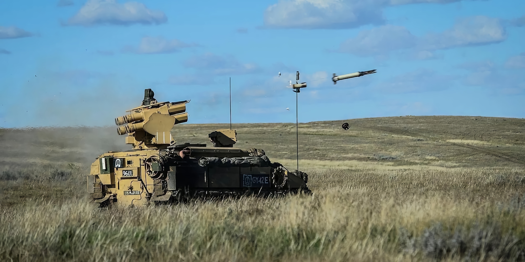 Las AFU utilizan el HVM Stormer para destruir el UAV ruso Orlan 10