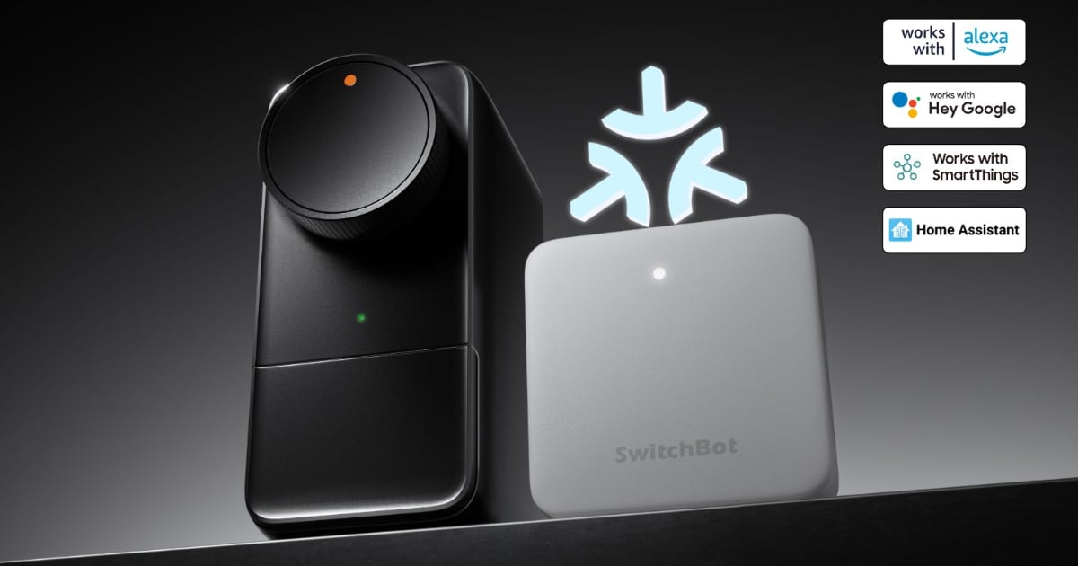 SwitchBot Lock Pro: cerradura inteligente universal compatible con Matter y asistente de voz SwitchBot Lock Pro: cerradura inteligente universal compatible con Matter y asistente de voz