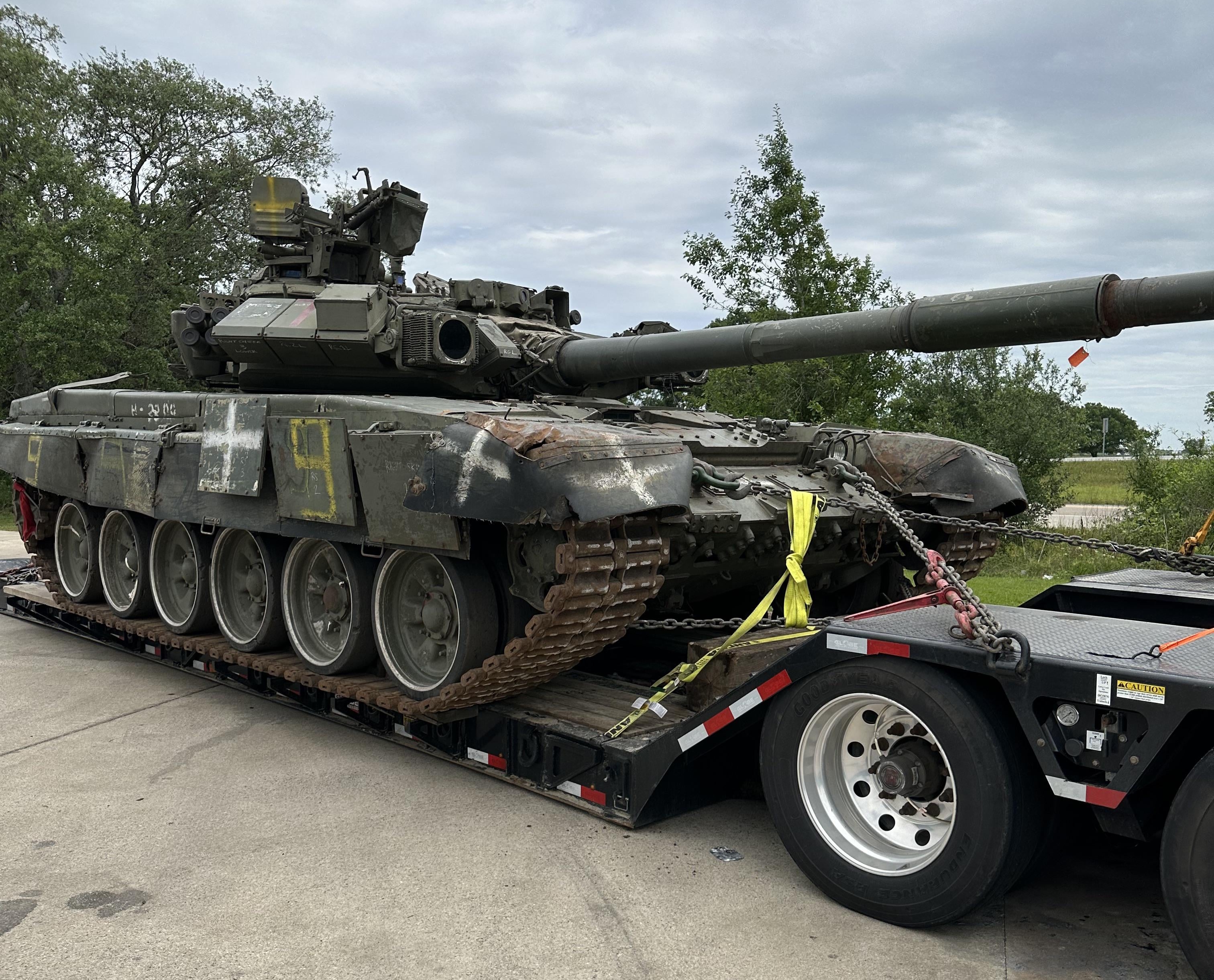 Llega a EE.UU. un tanque ruso T-90A de última generación, incautado por las AFU el año pasado Llega a EE.UU. un tanque ruso T-90A de última generación, incautado por las AFU el año pasado
