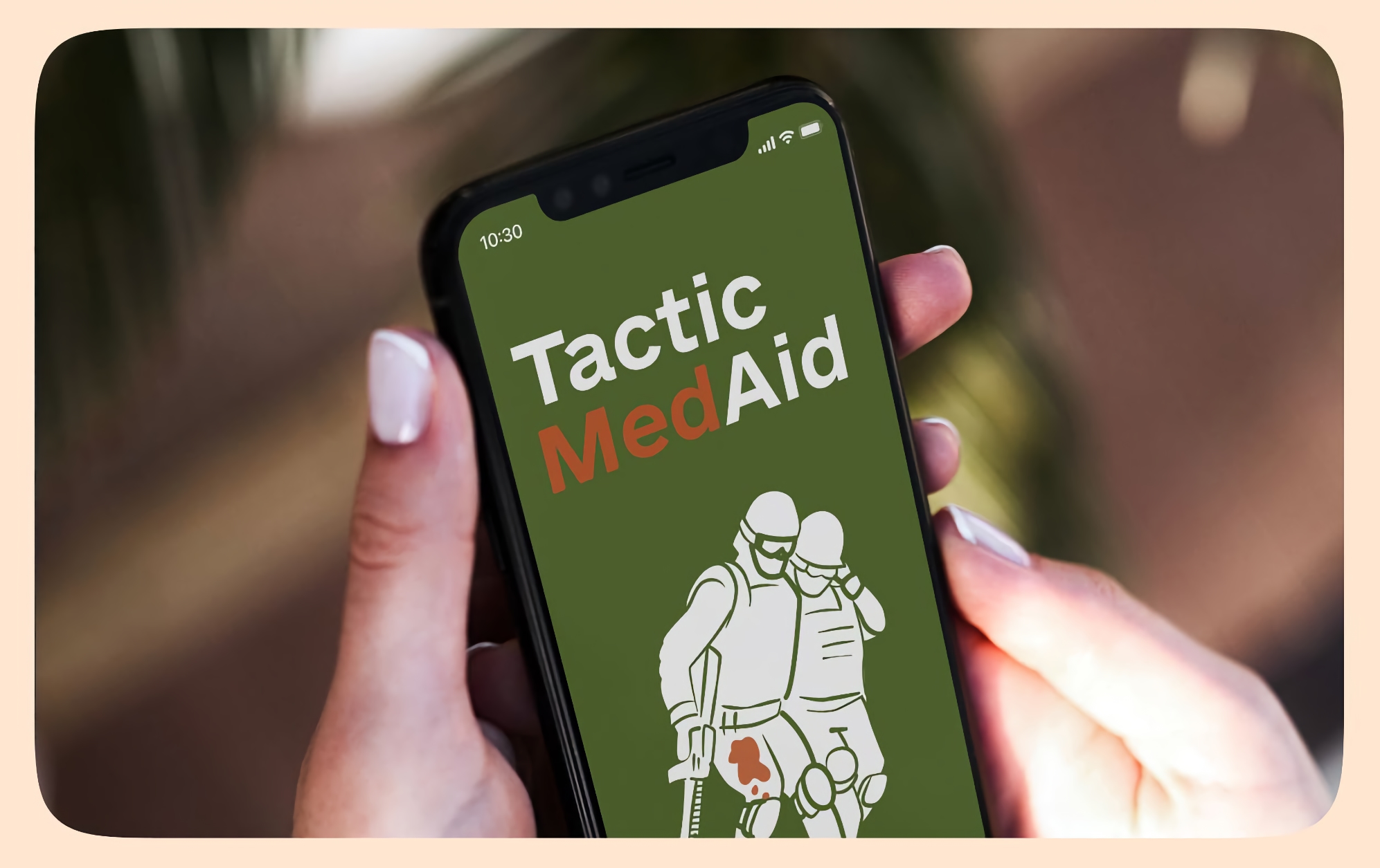 TacticMedAid: una aplicación que te enseñará a brindar primeros auxilios durante la guerra TacticMedAid: una aplicación que te enseñará a brindar primeros auxilios durante la guerra