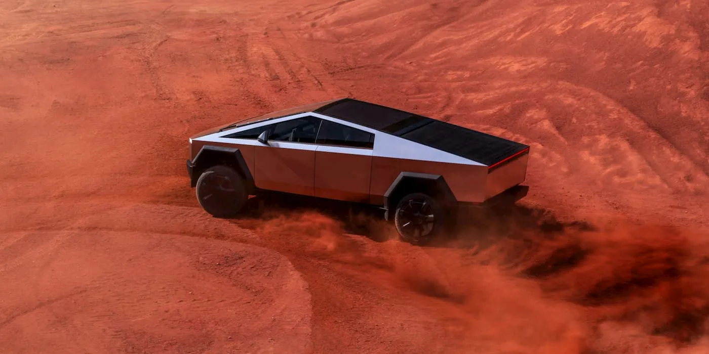 Tesla ha empezado a comercializar el Cybertruck Foundation con un completo conjunto de opciones a un precio de 120.000 dólares. Tesla ha empezado a comercializar el Cybertruck Foundation con un completo conjunto de opciones a un precio de 120.000 dólares.