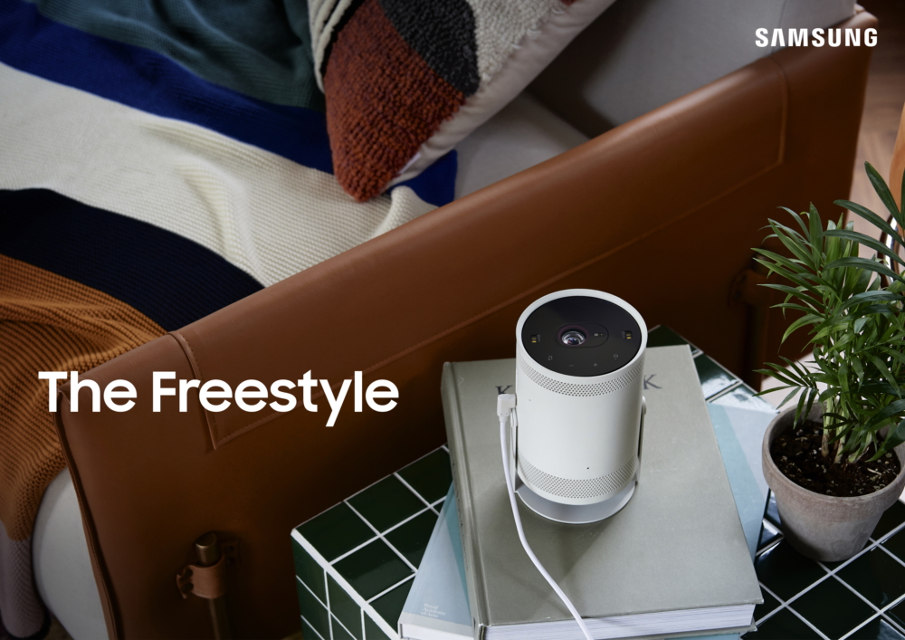 Samsung anuncia The Freestyle: proyector de $ 900 y altavoz inteligente en un solo dispositivo Samsung anuncia The Freestyle: proyector de $ 900 y altavoz inteligente en un solo dispositivo