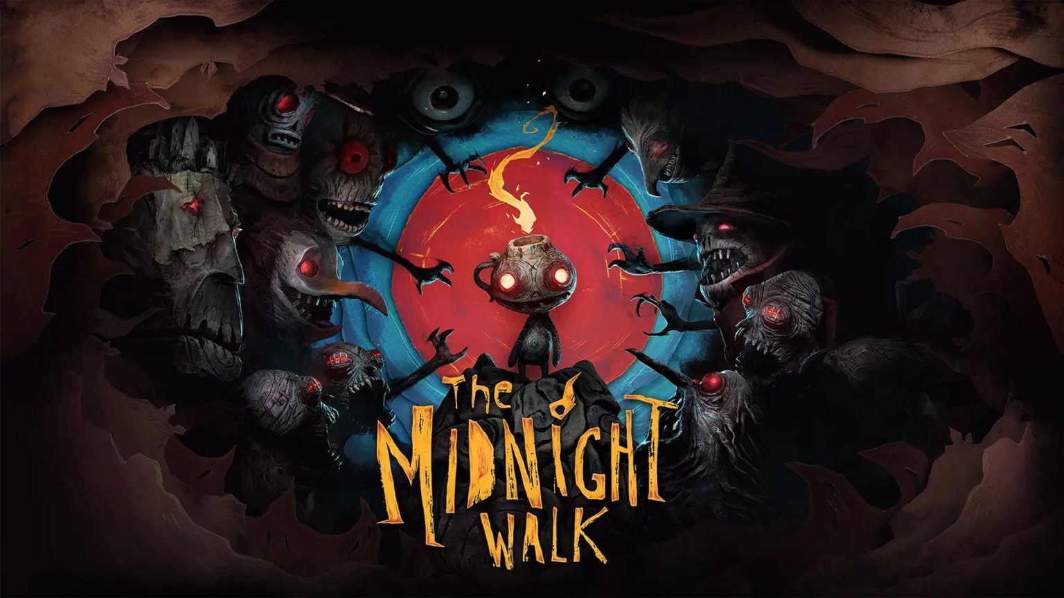 Cartel "El paseo de medianoche": Un viaje virtual por las calles de noche