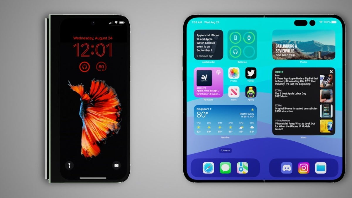 Nuevo iPhone plegable: precio que supera al iPhone 16 Pro Max por la mitad