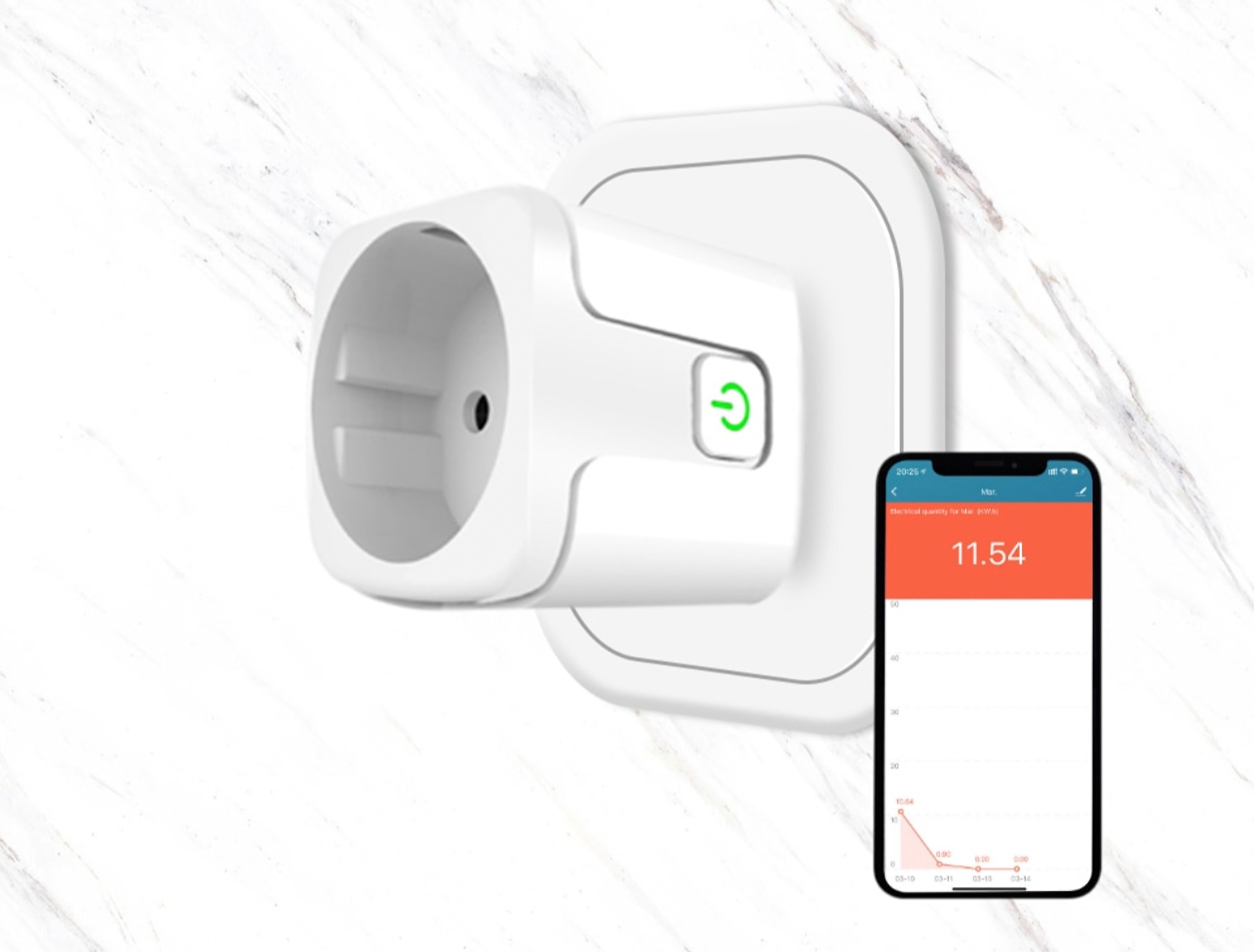 Enchufe inteligente Tuya Smart WiFi Head 16А en AliExpress por $5 Enchufe inteligente Tuya Smart WiFi Head 16А en AliExpress por $5