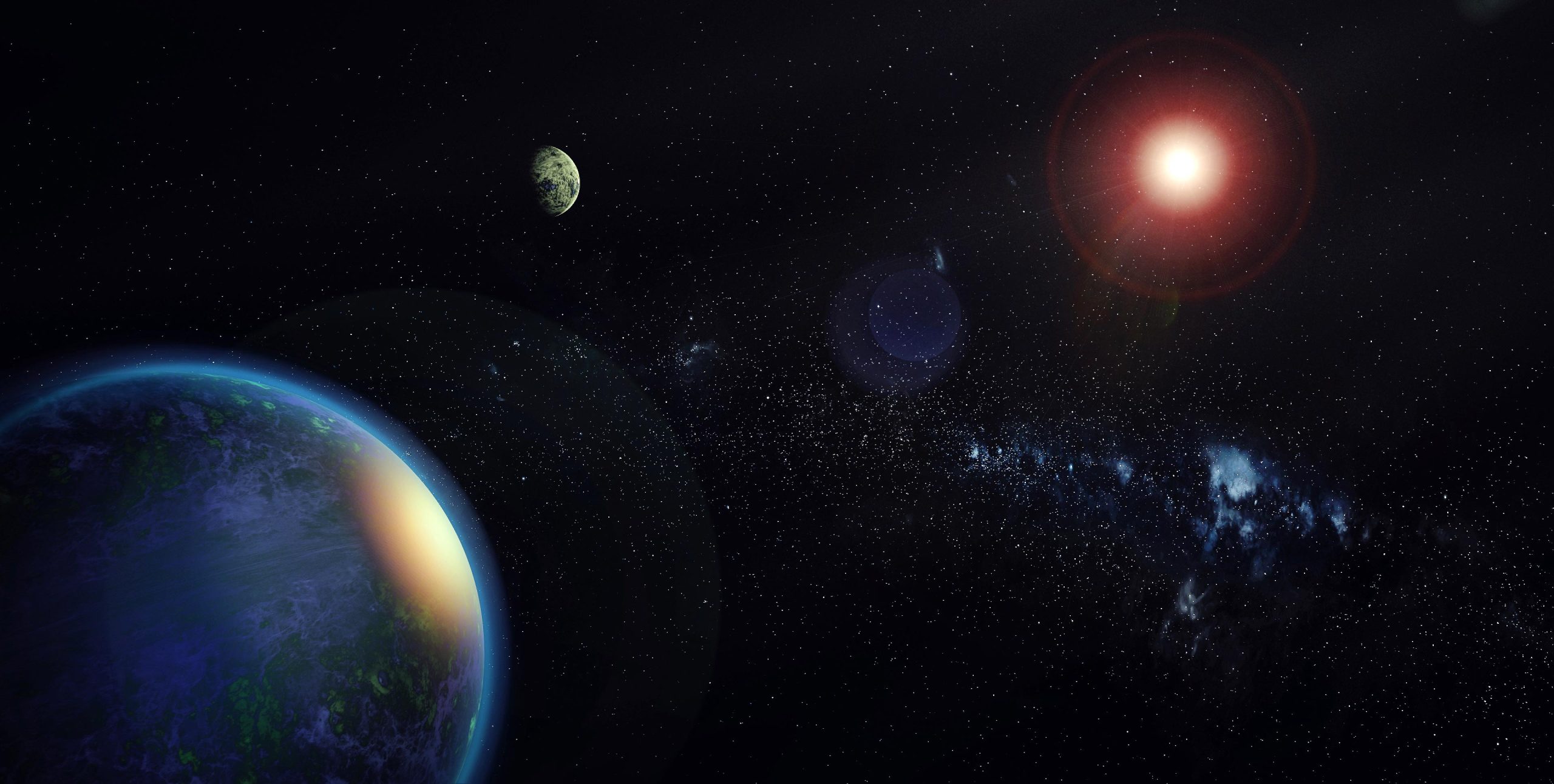 Los científicos han descubierto dos planetas similares a la Tierra que podrían albergar vida. Los científicos han descubierto dos planetas similares a la Tierra que podrían albergar vida.