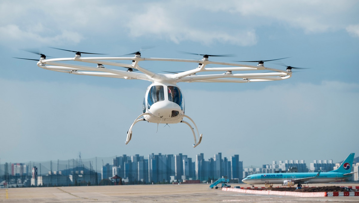 Volocopter quiere lanzar el primer servicio de taxi aéreo del mundo en París en 2024 Volocopter quiere lanzar el primer servicio de taxi aéreo del mundo en París en 2024