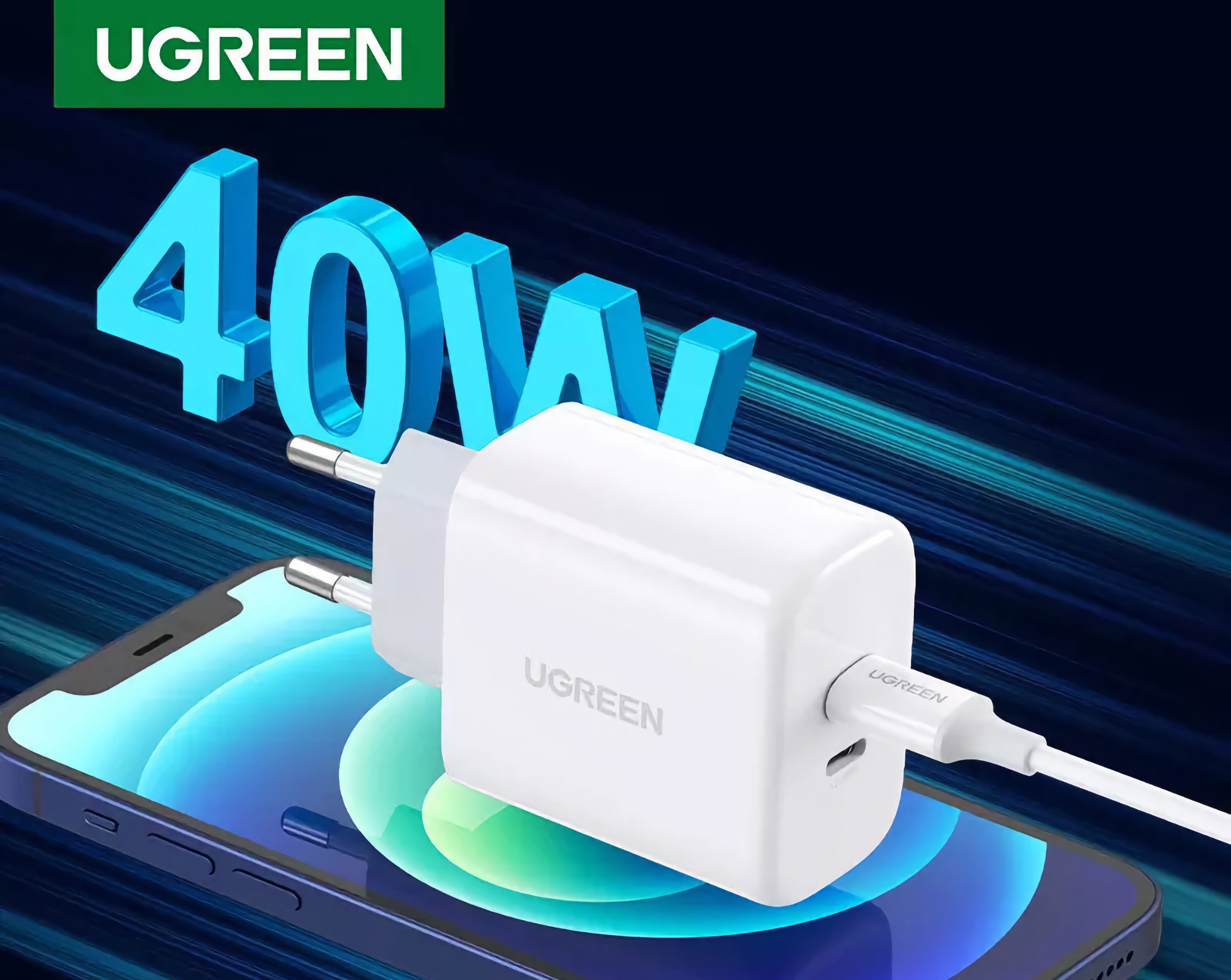 El cargador UGREEN con dos puertos USB-C y 40W de potencia está disponible en Amazon con un 26% de descuento El cargador UGREEN con dos puertos USB-C y 40W de potencia está disponible en Amazon con un 26% de descuento