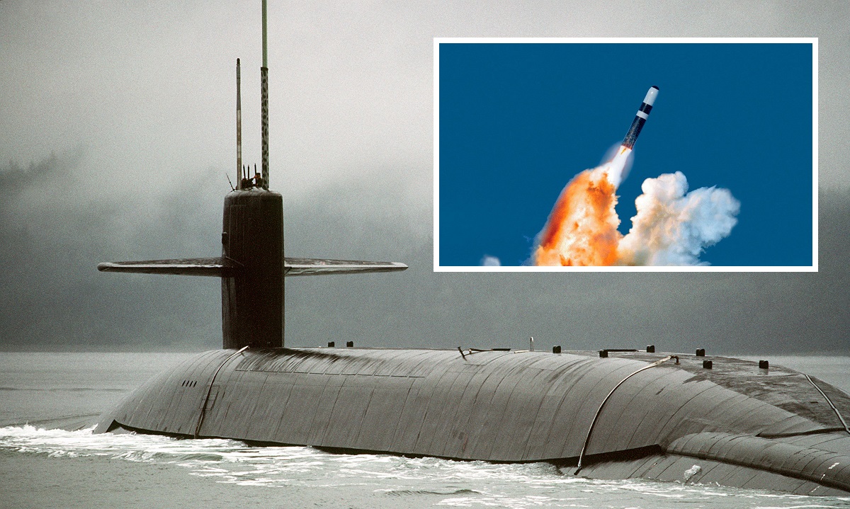 Un submarino estadounidense de clase Ohio que transporta 20 misiles balísticos Trident II y cabezas nucleares podría visitar Corea del Sur en julio por primera vez en 42 años. Un submarino estadounidense de clase Ohio que transporta 20 misiles balísticos Trident II y cabezas nucleares podría visitar Corea del Sur en julio por primera vez en 42 años.