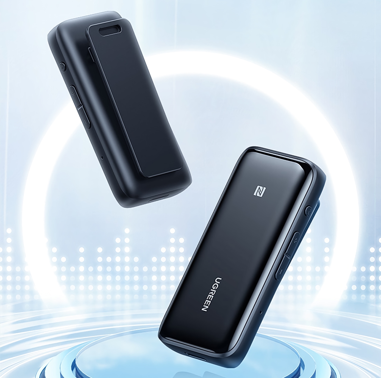 Receptor Bluetooth Ugreen con NFC, DAC incorporado y soporte para aptX HD por $34 Receptor Bluetooth Ugreen con NFC, DAC incorporado y soporte para aptX HD por $34