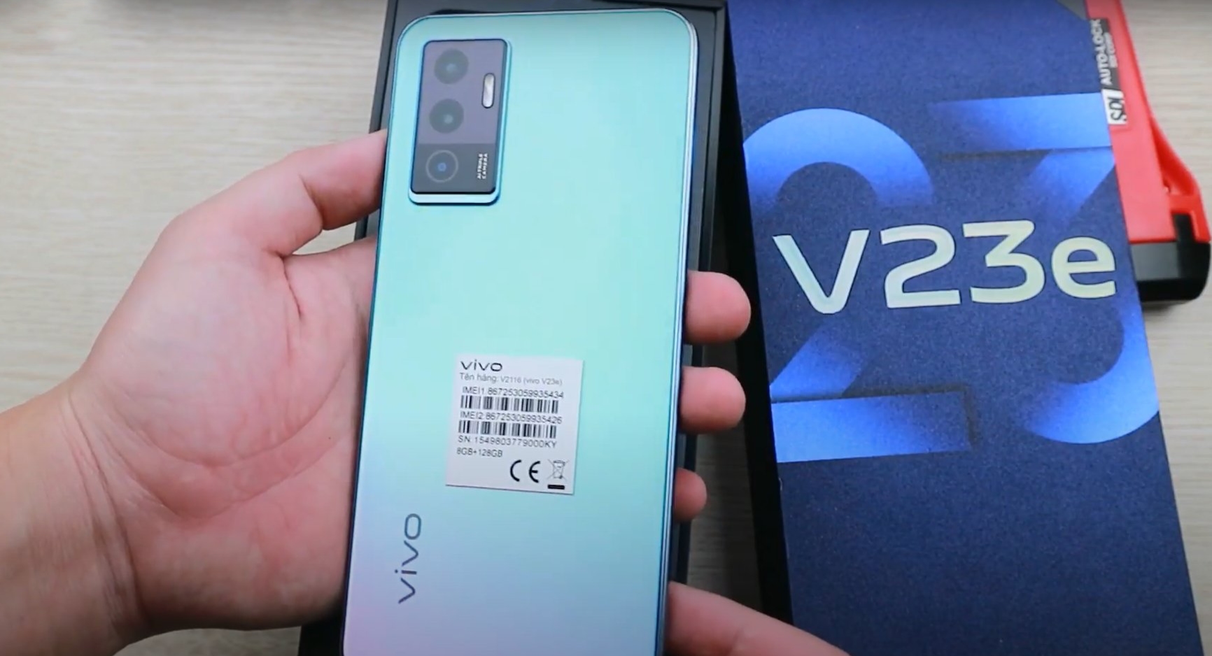 Aparecen fotos en vivo y especificaciones detalladas del smartphone Vivo V23e Aparecen fotos en vivo y especificaciones detalladas del smartphone Vivo V23e