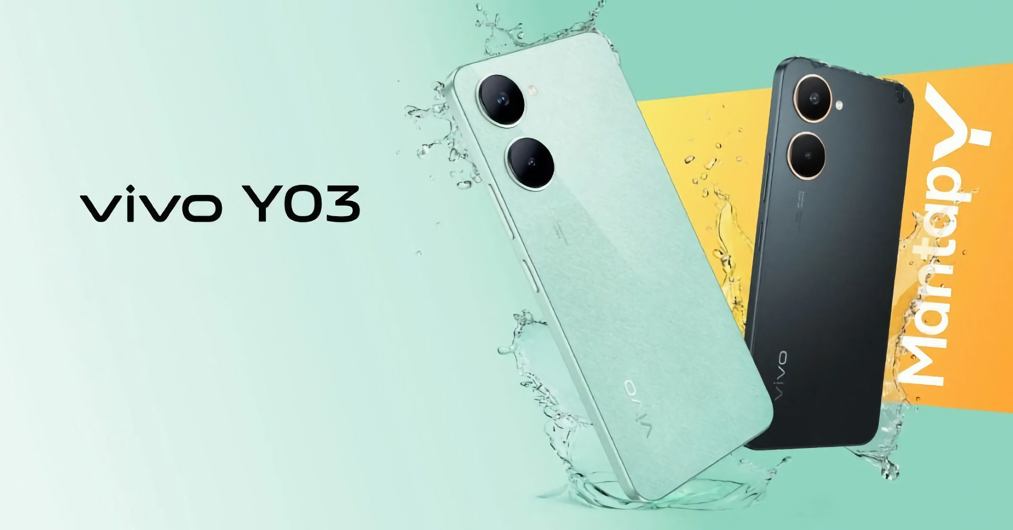 vivo Y03: smartphone económico con pantalla de 90 Hz, chip MediaTek Helio G85 y protección IP54